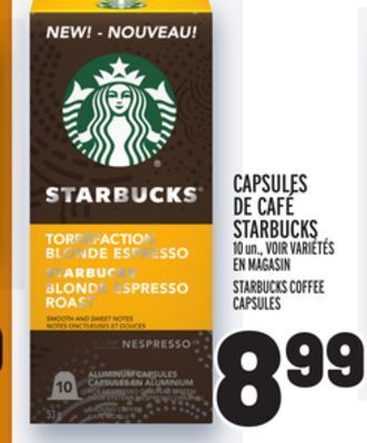 Metro Capsules de café starbucks | starbucks coffee capsules offer