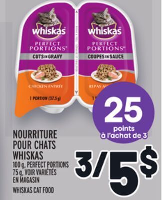 Metro Nourriture pour chats whiskas | whiskas cat food offer