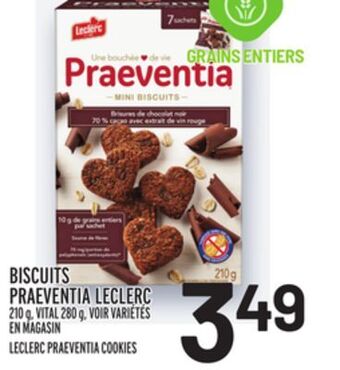 Metro Biscuits praeventia leclerc | leclerc praeventia cookies offer