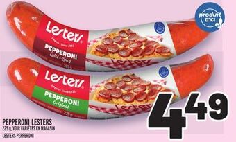 Metro Pepperoni lesters | lesters pepperoni offer