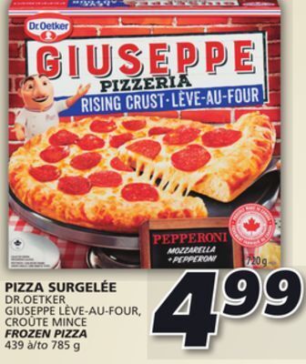 IGA Dr.oetker frozen pizza offer