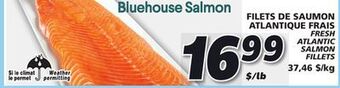 IGA Fresh atlantic salmon fillets offer