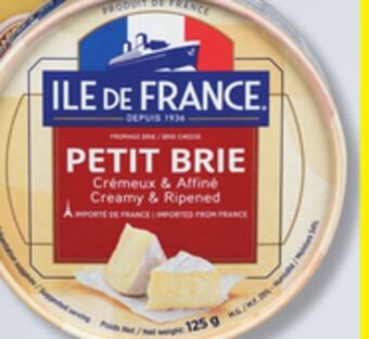 IGA Fromage petit brie ile de france offer