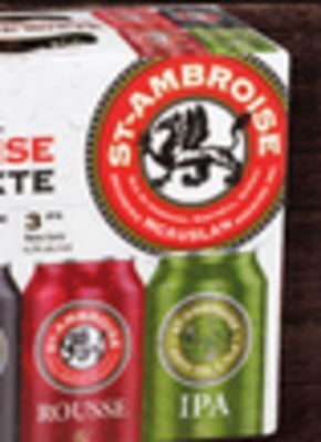 IGA St-ambroise caisse mixte beer offer