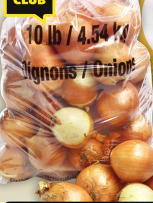 IGA Yellow onions offer