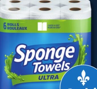 IGA Sponge towels ultra bathroom tissue offer