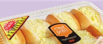 IGA C'est prêt! sandwich platter, stuffed rolls or crescent rolls offer