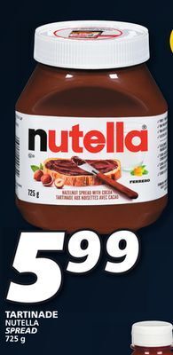 IGA Nutella spread offer
