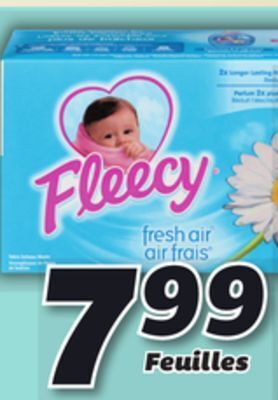 IGA Fleecy liquide fabric softener offer