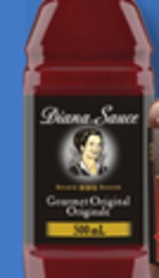 IGA Diana marinade or barbecue sauce offer