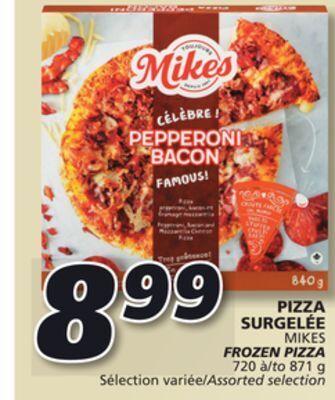 IGA Mikes frozen pizza offer