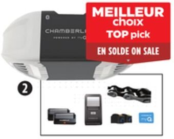 Canadian Tire Chamberlain 1⁄2-hp chain-drive garage door opener with wi-fi offer