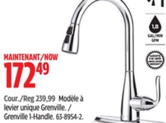 Canadian Tire Delta grenville 1-handle offer