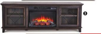 Canadian Tire Canvas 67 lotus media console electric fireplace offer