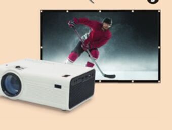 Canadian Tire Rca home theatre projector bundle offer