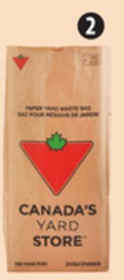 Canadian Tire Compostable 2-ply leaf bags, 5-pack offer