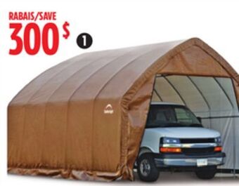 Canadian Tire Shelter logic garage-in-a-box alpine suv/truck shelter, 13 x 20 x 12´ h offer