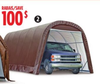 Canadian Tire Shelter logic garage-in-a-box alpine suv/truck shelter, 13 x 20 x 12´ h offer