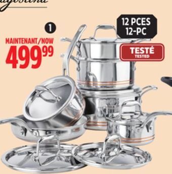 Canadian Tire Lagostina 5-ply copper-clad stainless steel cool set offer