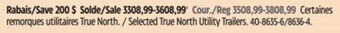 Canadian Tire True north selected true north utility trailers offer