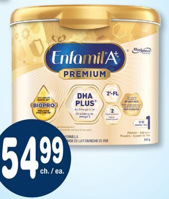 Jean Coutu Enfamil a+ selected infant formulas offer
