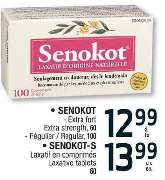 Jean Coutu Senokot, senokot-s offer