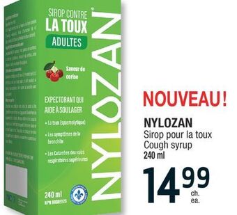 Jean Coutu Nylozan cough syrup offer