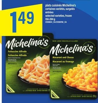 Maxi Plats cuisinés michelina's offer