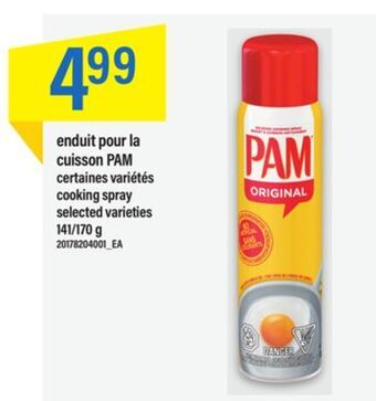 Maxi Enduit pour la cuisson pam offer