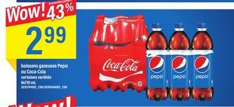 Maxi Boissons gazeuses pepsi ou coca-cola offer