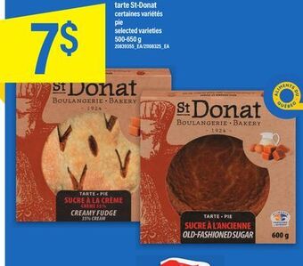 Maxi Tarte st-donat offer