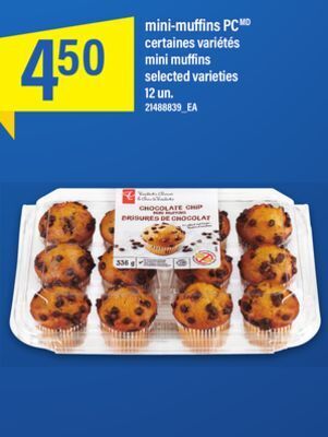 Maxi Pc mini-muffins offer