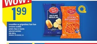 Maxi Croustilles ou grignotines yum yum offer
