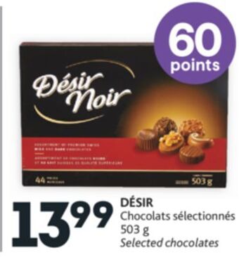 Brunet Désir chocolats sélectionnés offer