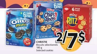 Brunet Christie biscuits sélectionnés offer