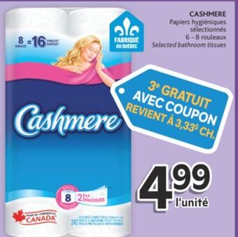 Brunet Cashmere papiers hygiéniques sélectionnés offer