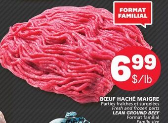 Marché Bonichoix Fresh and frozen parts lean ground beef offer