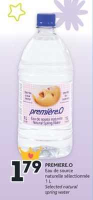 Brunet Premiere.o eau de source naturelle sélectionnée offer