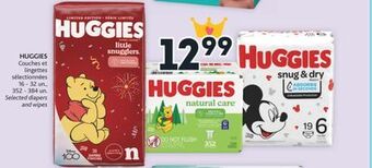 Brunet Huggies couches et lingettes sélectionnées offer