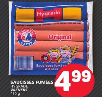 Marché Bonichoix Hygrade wieners offer