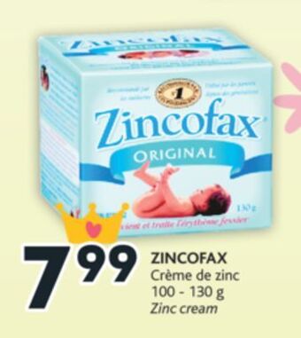 Brunet Zincofax crème de zinc offer