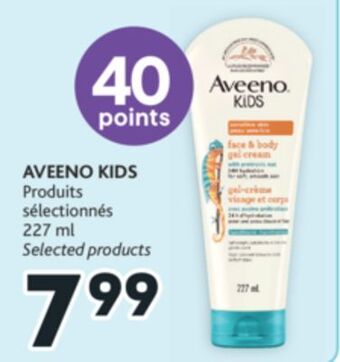 Brunet Aveeno kids produits sélectionnés offer