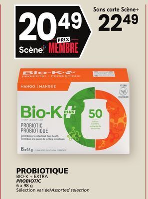 Rachelle-Bery Grocery Bio-k + extra probiotic offer