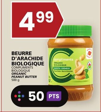 Rachelle-Bery Grocery Compliments biologique organic peanut butter offer
