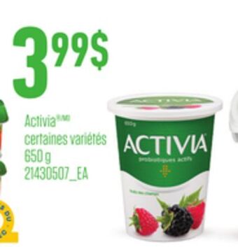 Provigo Activia /md, 650 g offer