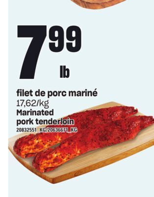 Provigo Filet de porc mariné offer