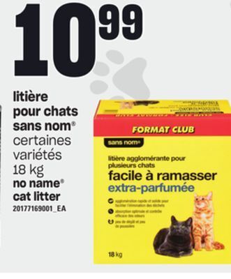 Provigo Litière pour chats sans nom , 18 kg offer