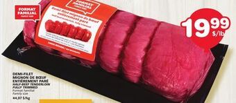 Marches Tradition Half-beef tenderloin fully trimmed format familial offer