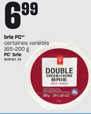 Provigo Brie pc, 165-200 g offer