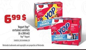 Provigo Yogurt yop , (6 x 200 ml) offer